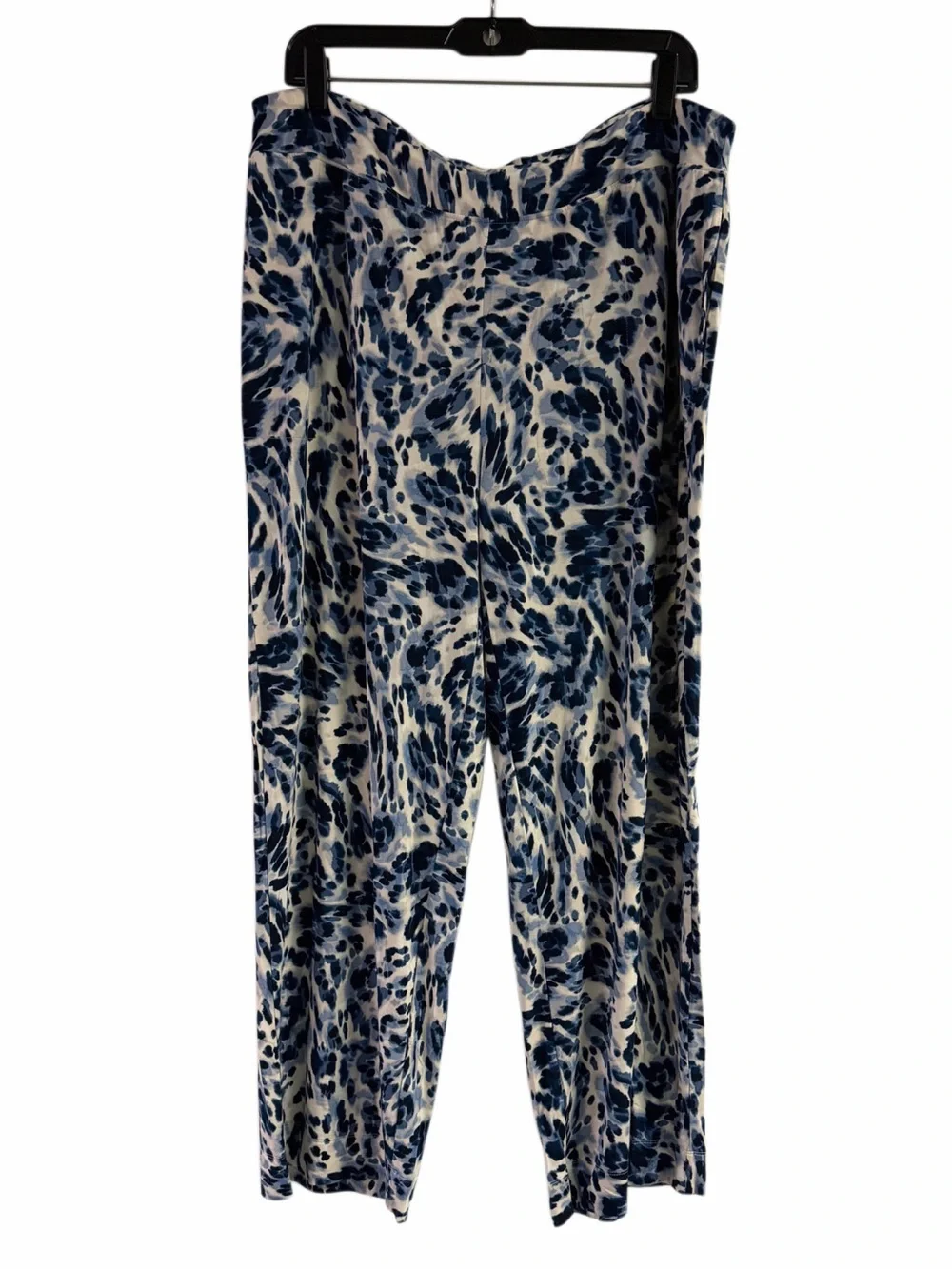 NWT Soma Cool Nights Blue Print Super Soft Pajama Pants Size XL
